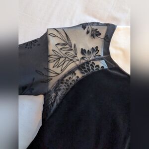 Mariana Marquez Velvet Midi Sheath Dress